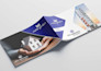 design a professional real estate bifold trifold brochure for property listing